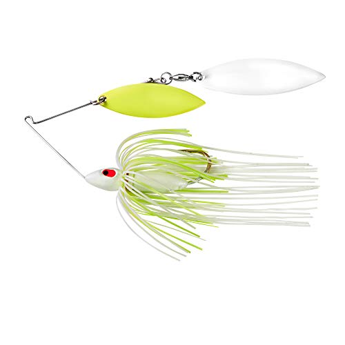 WAR Eagle Custom Lures War Eagle Artificial Fishing Bait - color: White Chartreuse, size: 3/4 oz.
