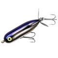 Heddon Torpedo Prop-Bait Topwater Fishing Lure with Spinner Action - color: Black Shiner/Glitter, size: 3/8 oz (2 1/2 Inch)