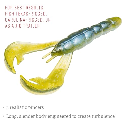 Strike King Rage Tail Craw - color: Moon Juice, size: 0.145 inch