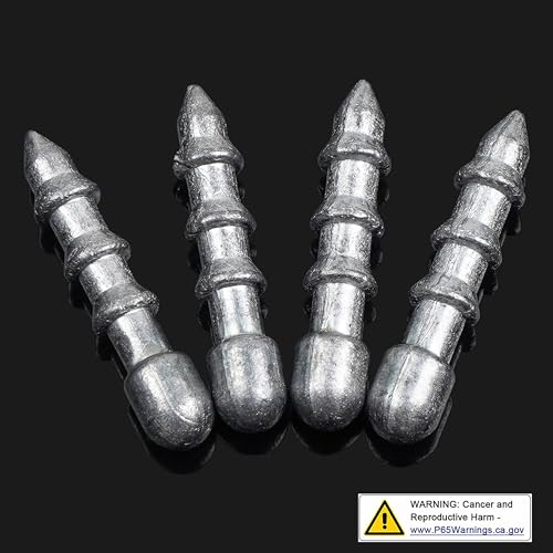 Nail Weights for Bass Fishing Sinkers Weights,40pcs Wacky Worm Weights Insert Sinkers Weights for Plastic Wacky Rig Bass Fishing - style: 1/8oz - 40pcs