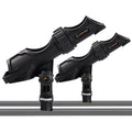 HITORHIKE Fishing Rod Holder Universal Fit Kit Allows for 360-degree Adjustment Kayak Fishing Boat Powerlock Rod Holder - style: Fishing Rod Holder X2+track Mount X2