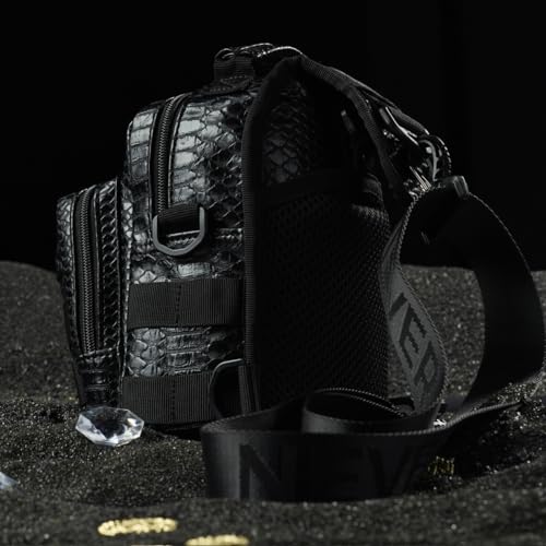 WOLFpak 4L Mini Tactical Sling Bag (King Cobra) Compact Crossbody Backpack for Gym, Travel & EDC | Tactical Shoulder Bag with Multiple Pockets – Lightweight, Durable Sling Pack for Men & Women - color: King Cobra