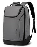 BANGE Business Commute Backpack Waterproof fit 15.6 Inch Commute backpack,Travel Durable Backpack - color: Grey(no Charge Port)