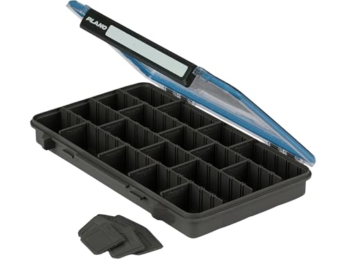 Plano StowAway 3700 Waterproof Stow Tackle Box, 4-Pack, IPX7 Waterproof Rating, with Rustricor, Single Latch Design, Transparent DuraView Lid, Stackable Storage for Fishing Bait, Lures and Gear - size: 3700 4-Pack, style: Regular - New Model