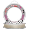 Rikimaru FC 100% Fluorocarbon Pure Shock Resistant, Sinks Faster Than Mono, Leader Material, 2LB-150LB - color: Clear, size: 50Yards-50LB