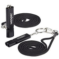 Noopel Emergency Whistles Lifeguard Safety Whistle with Lanyard and Keychain for Outdoor Camping Hiking Boating Backpacking Fishing Kayak Kids Rescue Signaling Loud Survival Whistle - color: 2 Pack Black