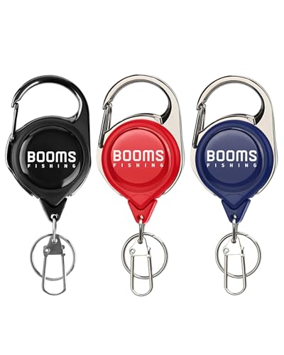 Booms Fishing RG1 Fly Fishing Zinger Retractor 3 pcs - color: Multicolor2