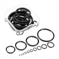 28 Pcs Fishing Rod Eyelet Repair Kit 14 Sizes Ceramic Guide Ring Replacement Kit Fishing Rod Repair Accessories