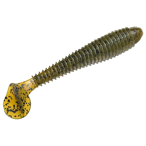 Strike King Rage Swimmer - color: Green Pumpkin, size: 0.2125"