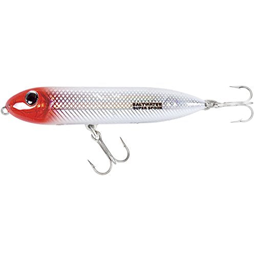 Heddon Heddon Super Spook - color: Red Head, size: 3 1/2-Inch