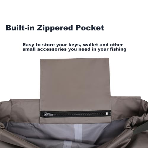 Raprance Breathable Stockingfoot Waist High Fishing Wading Pants Waders - size: Small