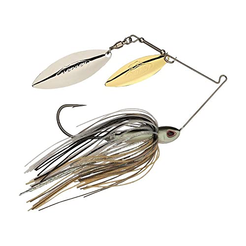 Berkley Power Blade Compact Fishing Spinnerbaits - color: Shad Spawn/Gold + Silver, size: 1/2 oz - Willow Willow