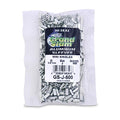 HI-SEAS Grand Slam Aluminum Fishing Line Crimp Sleeves - Bulk 500 Pieces, Durable and Strong Crimps for Monofilament 40lb Test up to 600lb Test for Saltwater Fishing Leaders - style: 500 Pc/0.8 Mm