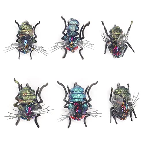 YZD Realistic Fly Fishing Dry Wet Nymph Trout Flies Topwater Lures for Freshwater Saltwater High Simulation Hand Tie Lure Kits - color: 21-A-03