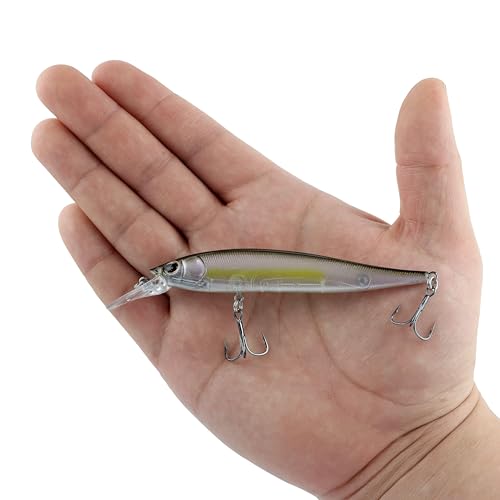 Berkley Stunna Fishing Hard Bait - color: Stealth Shad, size: 100+1mm - 3/8 oz