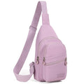Banelu Small Sling Backpack Crossbody Bags for Women, Small Sling Bag Cross Body Bag Fanny Packs Crossbody Purses - Lilac - color: C Lilac
