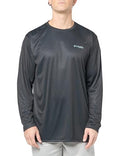 Columbia Men's Terminal Tackle PFG Line Time Long Sleeve - color: Black/Line Time Fade Tuna, size: X-Large