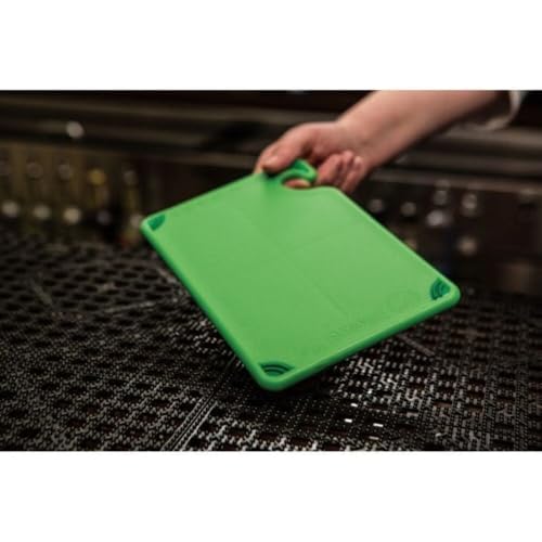San Jamar Cutting Board,6x9,Green CBG6938GN - 1 Each - color: Green