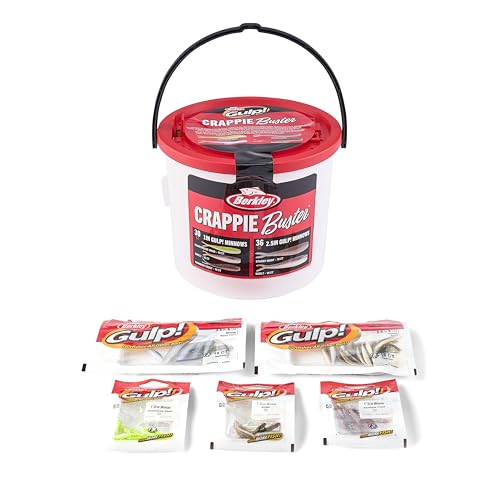 Berkley Gulp! Minnow Fishing Soft Bait - color: Crappie Buster Variety Kit, size: 1 1/2" & 2 1/2"