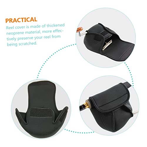 Fishing Reel Case Baitcasting Wheel Protective Cover for Baitcasting Reel