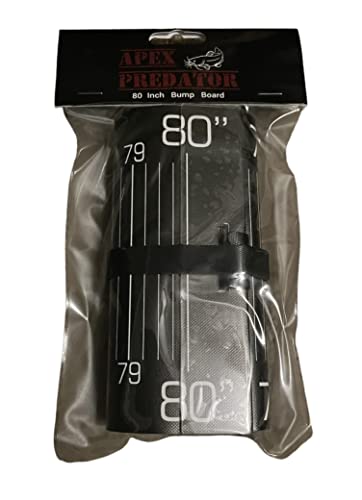 Apex Predator 80” Fishing Ruler with Hard Stop Bump Board
