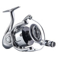 HAUT TON Spinning Reel 8000/9000/10000/12000/14000,6+1BB Metal Surf Fishing Reels,4.8:1 Gear Ratio 55lbs Drag Heavy Long Casting Inshore Saltwater Monster Fish - size: 7000, style: Ht-sw