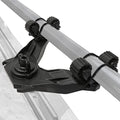 Kayak Paddle Holder, Kayak Accessories for Fishing, Dual Head Kayak Track Mount Accessories, Offset Paddle Holder for Kayaking, Kayak Rail Accessories - style: Offset Paddle Holder