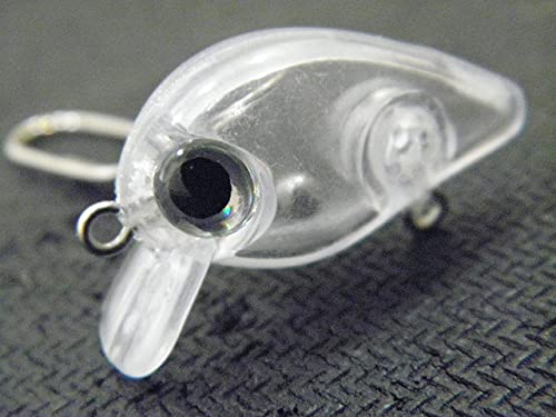 Blank Unpainted Minnow Crankbait Topwater Lipless Jerkbait Fishing Lures - color: UPC746