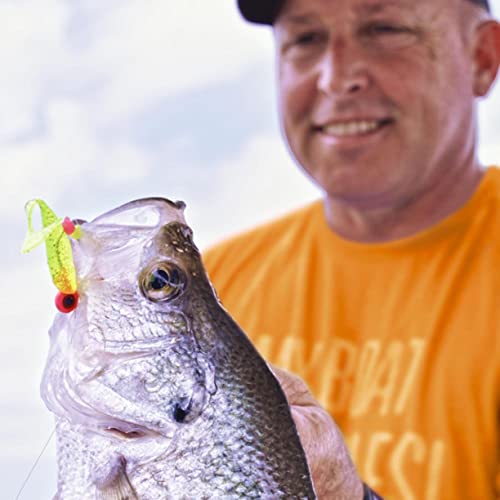 Smell Smax Scented Bait Balls/Eggs for Trout, Panfish, Salmon and More - color: Chartreuse