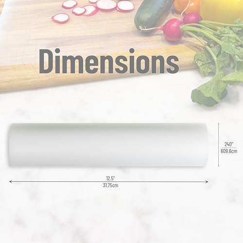 Mind Reader E-Z Board Dispoable Cutting Board Refill Roll, 20 sq ft, Reusable, Recyclable, Sanitary, Plastic, 12.5"L x 2.5" W x 2.5"H, Clear - style: Refill