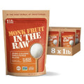 Monk Fruit In The Raw, Sweetener Bag, 1 LB, 8 Pack | Keto Certified Monk Fruit Sweetener, Perfect Substitute for Raw Cane Sugar, Good for Baking, Zero Net Carbs, Zero Calories - size: 16 Ounce (Pack of 8)