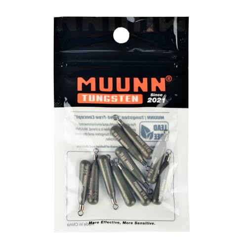 Tungsten Free Rig Weights,10Pcs Drop Shot Rig Weights Tungsten Fishing Sinkers, More Compact Than Lead Weights, Tie on Connect - size: 1/8oz - 10 Pack, style: No Chip Green Pumpkin