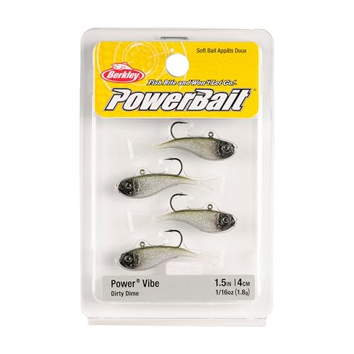 Berkley PowerBait Power Vibe - color: Dirty Dime, size: 1 1/2 in - 1/16 oz