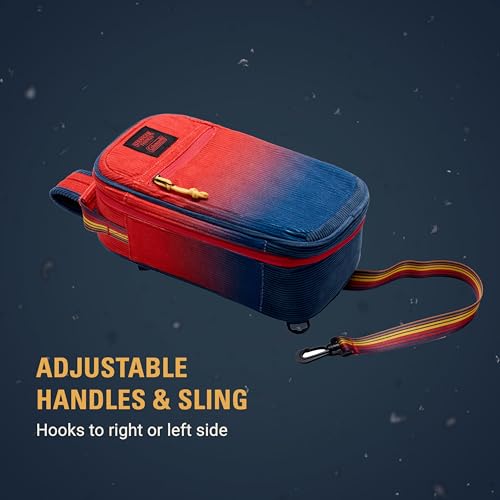 Coleman Stranger Things Outdoor Gear Collection, Limited Edition Stranger Things & Coleman Upside Down Camping Assortment, Cooler/Chair/Tent/Sleeping Bag - style: Soft Cooler (Red Fade)