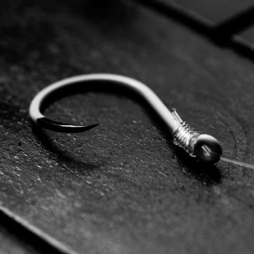BKK Offset Heavy Circle Glow Hook | 2X | Glow in The Dark | Needle Point - size: 3/0#