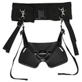 Alomejor Fishing Rod Fighting Belt, Fishing Belt Shoulder Harness Stand Up Fish Fighting Rod Holder