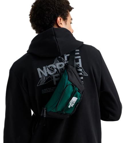 THE NORTH FACE Jester Lumbar Pack | Fanny Pack With Water Repellent Finish, 2.2 Liters, Crossbody Adjustable Strap - color: Pacific Teal/TNF Black