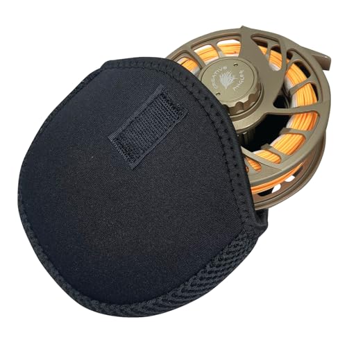 Creative Angler Neoprene Reel Cases, Black - 3 Sizes for Fly Reel - size: Medium