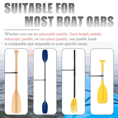 1/2/4 Pack Kayak Paddle Board Tether Leash Stretchable Strap Lanyard Rope, 3.3-7 Feet with Carabiner for SUP Kayaking Boating Canoeing Fishing Pole Rod or Other Gear - color: Black, size: 1pc(3.3-7ft)