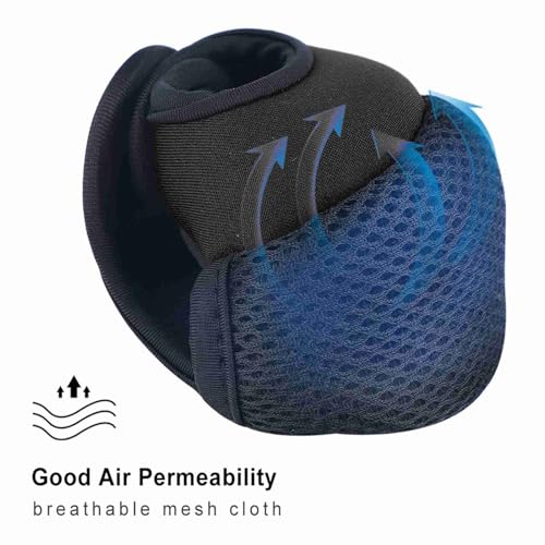 Baitcast Reels Cover Case, Elastic Nylon & Neoprene Materials Breathable Baitcasting Reel Protector Soft Protective Cover Bag for Fishing Wheels - color: Black