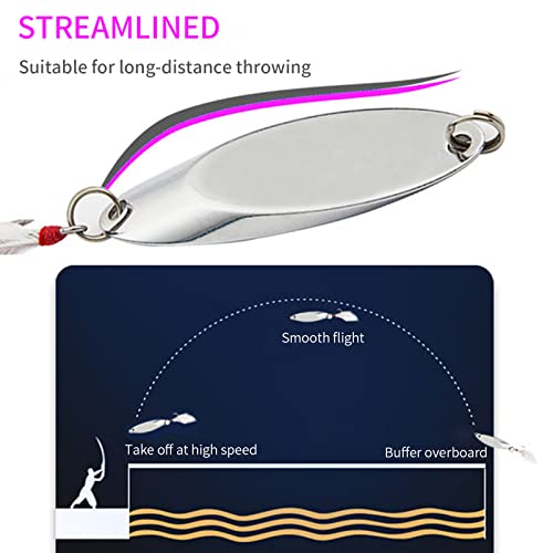 Fishing Lures Fishing Spoons - color: Sliver