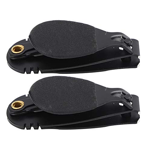 Fishing Line Cutter, KIMISS 2Pcs Multifunctional Stainless Steel Fishing Tool Cutting Nipper Clipper Tackle Accessory Fishing Clippers Line Cutter Braid Tool Nippers with Lanyard Clipper B