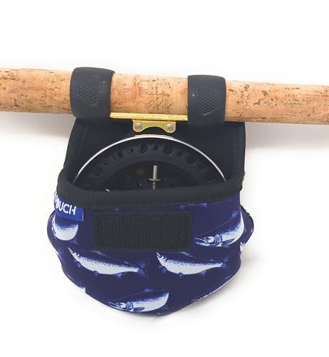 Fishing Reel Cover Reel Case Bag Pouch | Neoprene Material | for Centerpin, Fly, Ocean Reels - color: Tyee