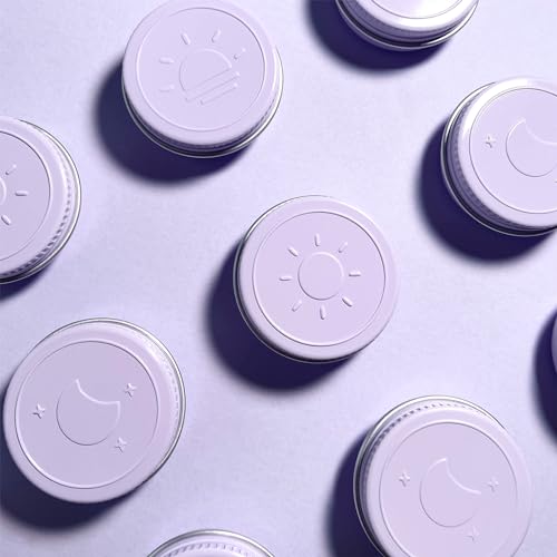 Extra Small Single Pill Box for Purse (3 Pack), Aluminum Screw Top Pill Container, 3 Times a Day Portable Waterproof Single Pill Case for Vitamins, Fish Oils, Supplements (Light Purple) - color: Light Purple
