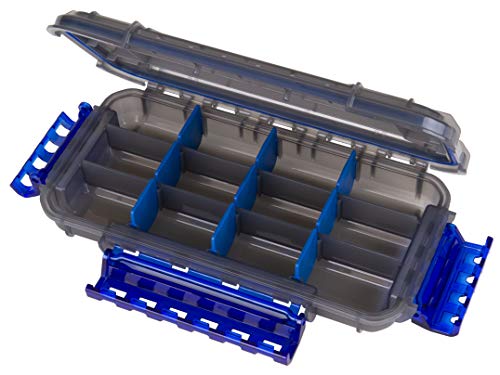 Flambeau Outdoors Zerust MAX WP3012ZM Ultimate Waterproof Tuff Tainer - 12 Compartments and 9 Removable Dividers - 9.13" L x 4.94" W x 1.53" D - Fishing and Tackle Storage Utility Box - size: 12 Compartments