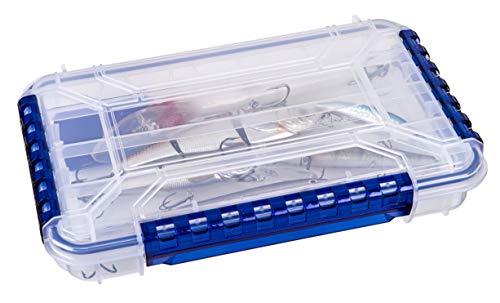 Flambeau Outdoors Waterproof Tuff Tainer - Fishing Lure, Tackle, and Gear Storage Box, Ultimate Tuff Tainer Tackle Box Includes Zerust Anti-Rust Tab - WP3000 Series 9" Open Core