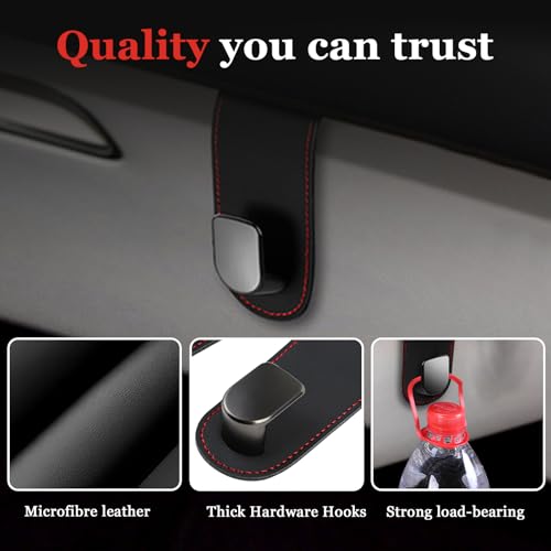 wuyaoyao Car Co-Pilot Glovebox Hooks, Automotive Co-Pilot Glove Box Hanging Storage Hook, Vehicle Purse Hanger Organizer for Handbag Grocery Bag Umbrella, Universal Car Accessories (Single Hook) - size: Single Hook