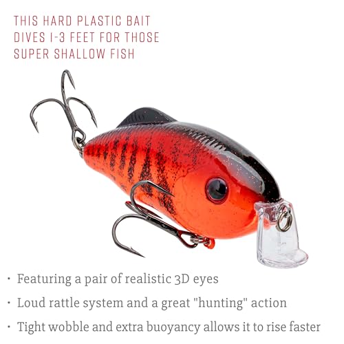 Strike King Hybrid Hunter Shallow Crankbait - color: 684 - Clearwater Minnow