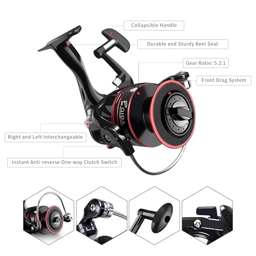 Fishing Pole Kit, Carbon Fiber Telescopic Fishing Rod and Reel Combo with Spinning Reel, Line, Bionic Bait, Hooks and Carrier Bag, Fishing Gear Set for Beginner Adults - size: Upgraded 6.89FT/2.1M