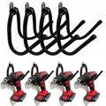 AUXPhome Power Tool Organizer - Wall Mount Garage Storage Rack, Hanger Hooks for Drills, Cables, Accessories & Tool Box - Holds 4 Drills
